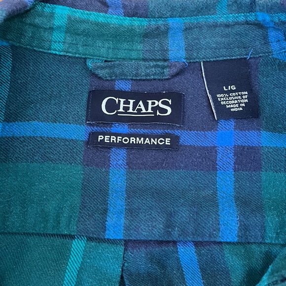 Chaps flannel shirt - Picture 2 of 4